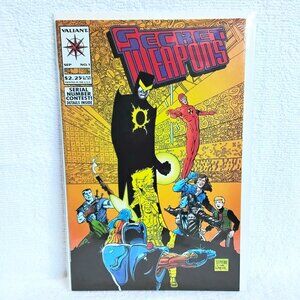 NM/M 1993 Secret weapons No. 1 Serial Number Contest! Comic Book by Valiant!!